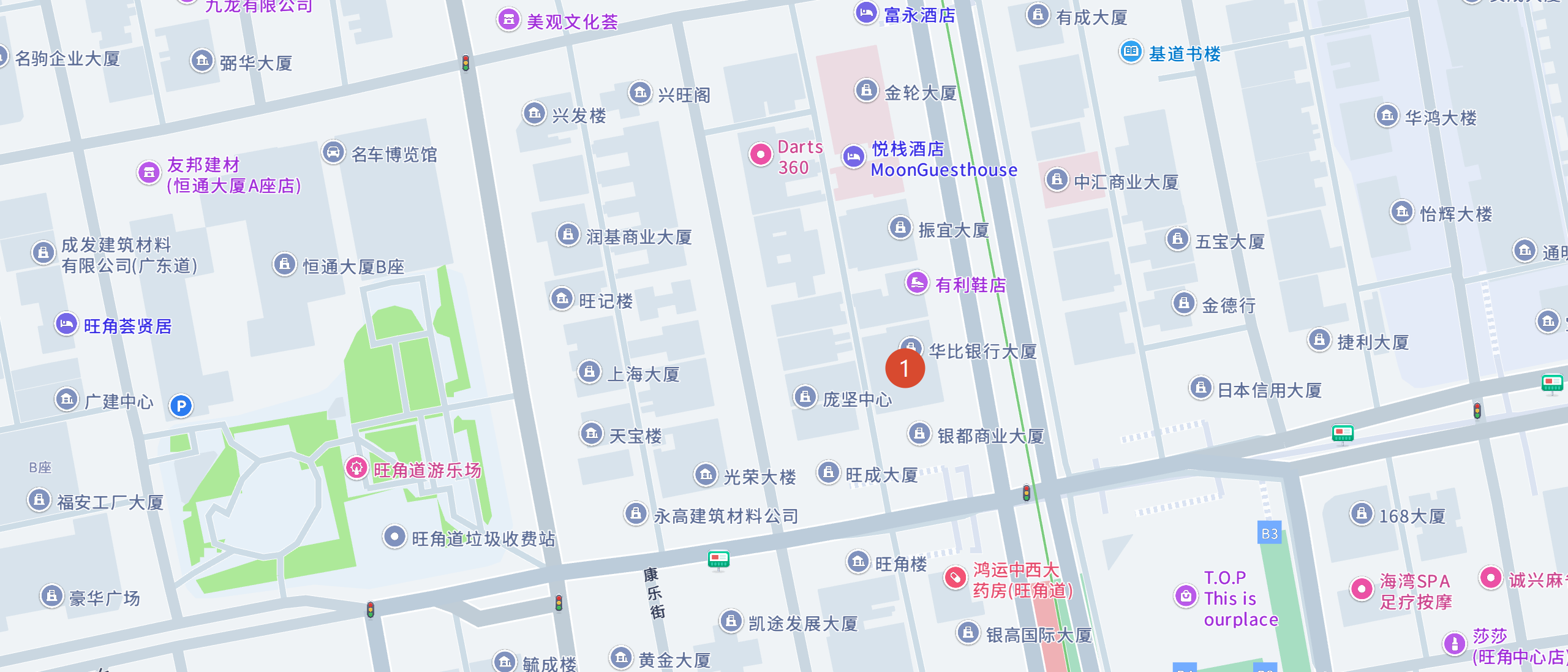 国际筋膜整复学院香港地址地图标注